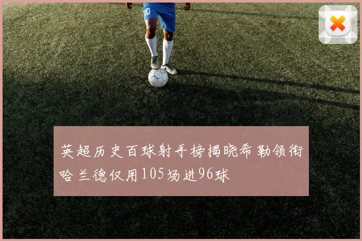 英超历史百球射手榜揭晓希勒领衔哈兰德仅用105场进96球